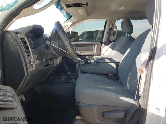 2018 Ram 2500 Tradesman with VIN 3C6UR5CJ8JG284698, listed as a Copart auction lot 87083654 with 47,572 mi miles and Salvage Title. Bid and sale history available at carsss.com. Image 7.