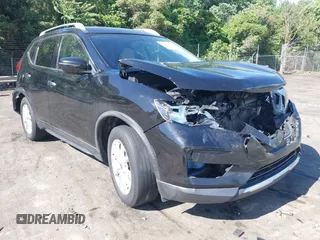 2017 Nissan Rogue SV with VIN JN8AT2MT3HW384820, listed as a IAAI auction lot 42334443 with 195,627 mi miles and . Bid and sale history available at DreamBid. Image 1.