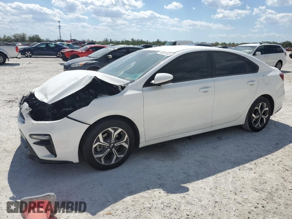 2020 Kia Forte LXS with VIN 3KPF24AD0LE213474, listed as a Copart auction lot 46824935 with 34,958 mi miles and Salvage Title. Bid and sale history available at carsss.com. Image 1.
