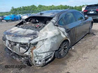2021 Lexus ES 300h with VIN 58ADA1C19MU007427, listed as a IAAI auction lot 42683609 with Not provided miles and . Bid and sale history available at DreamBid. Image 4.