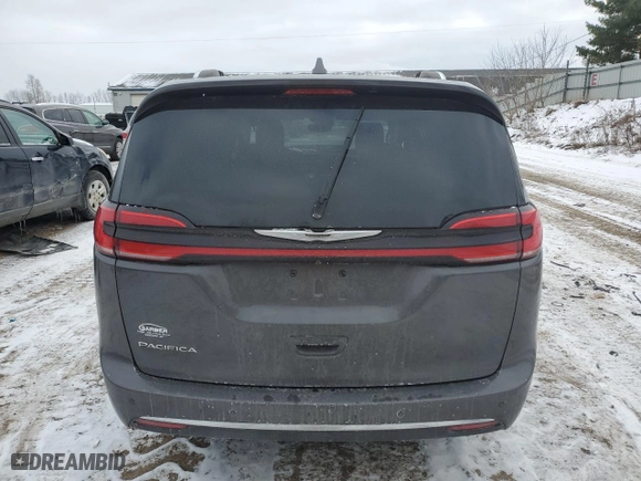 2021 Chrysler Pacifica Touring L with VIN 2C4RC1BG6MR520553, listed as a Copart auction lot 41421555 with 113,649 mi miles and Non Repairable. Bid and sale history available at carsss.com. Image 6.