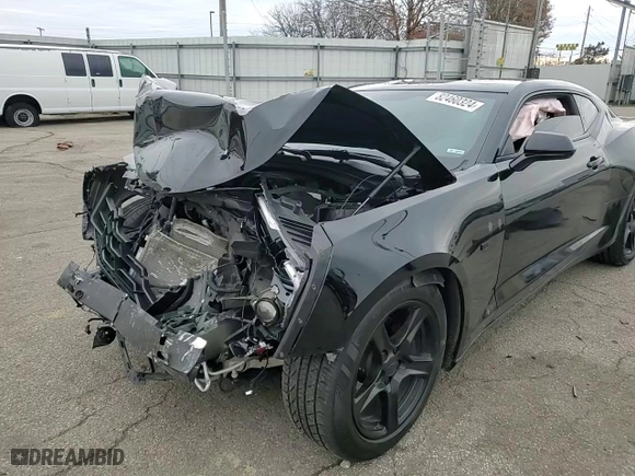 2022 Chevrolet Camaro 1LT with VIN 1G1FB1RXXN0121953, listed as a Copart auction lot 82460324 with 0 mi miles and Salvage Title. Bid and sale history available at carsss.com. Image 11.
