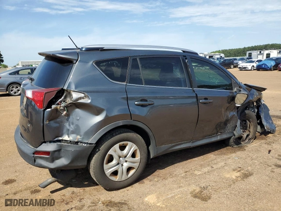2013 Toyota RAV4 LE with VIN JTMZFREV6DD016488, listed as a Copart auction lot 52520215 with 0 mi miles and Salvage Title. Bid and sale history available at carsss.com. Image 3.