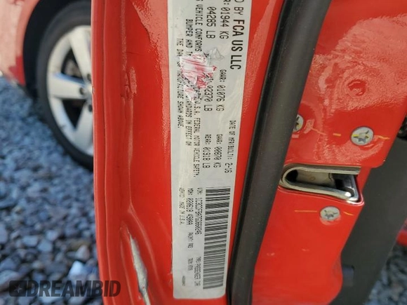 2016 Dodge Dart SXT with VIN 1C3CDFBA7GD660246, listed as a Copart auction lot 52804155 with 139,195 mi miles and Salvage Title. Bid and sale history available at carsss.com. Image 12.