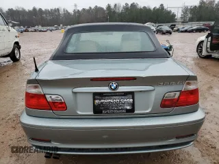 2002 BMW 3 Series 325Ci with VIN WBABS33462JY42970, listed as a Copart auction lot 83736544 with 69,907 mi miles and Clean Title. Bid and sale history available at carsss.com. Image 6.