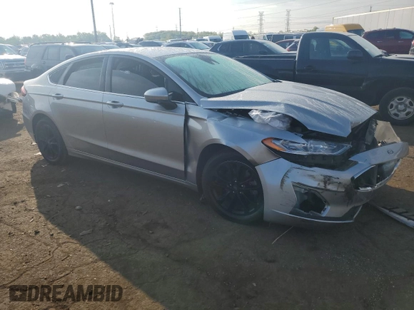 2020 Ford Fusion SE with VIN 3FA6P0HD4LR107933, listed as a Copart auction lot 57036905 with 54,590 mi miles and Non repairable. Bid and sale history available at DreamBid. Image 4.