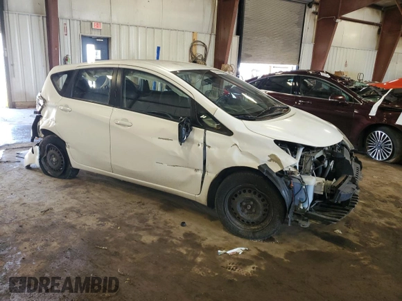 2017 Nissan Note SV with VIN 3N1CE2CP8HL365983, listed as a Copart auction lot 62102185 with 89,264 mi miles and Clean title. Bid and sale history available at DreamBid. Image 4.