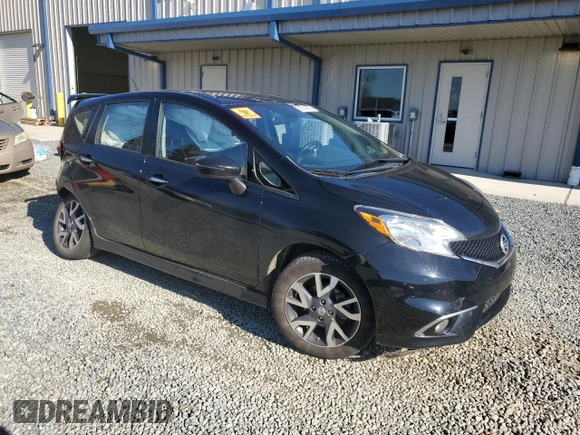 2016 Nissan Note S with VIN 3N1CE2CP4GL401781, listed as a Copart auction lot 87519975 with Not provided miles and Salvage title. Bid and sale history available at DreamBid. Image 4.