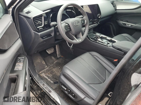 2023 Lexus NX with VIN 2T2KGCEZ1PC017382, listed as a Copart auction lot 76878784 with 1,950 mi miles and Non Repairable. Bid and sale history available at carsss.com. Image 8.