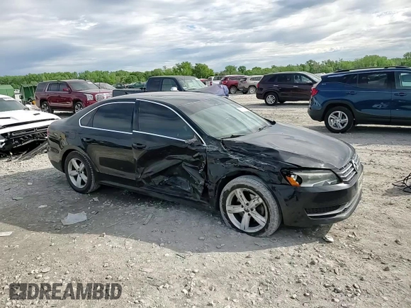 2013 Volkswagen Passat SE with VIN 1VWBN7A30DC134309, listed as a Copart auction lot 55862505 with 162,649 mi miles and Salvage title. Bid and sale history available at DreamBid. Image 13.