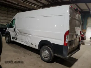 2024 Ram ProMaster Cargo Tradesman with VIN 3C6LRVDG8RE133348, listed as a Copart auction lot 43589995 with Not Provided miles and Salvage Title. Bid and sale history available at DreamBid. Image 2.