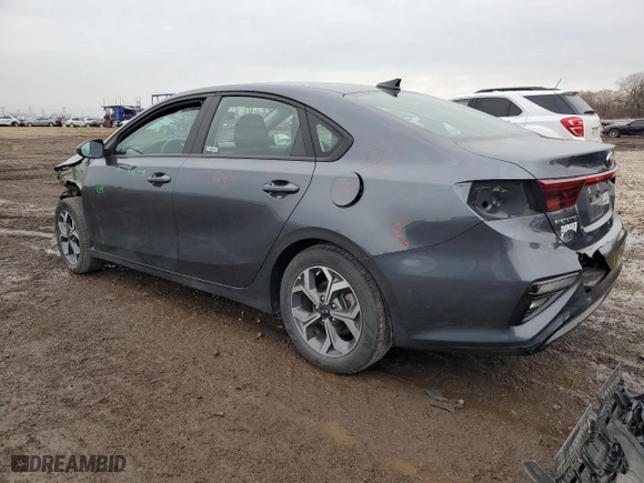 2021 Kia Forte LXS with VIN 3KPF24AD2ME288713, listed as a Copart auction lot 49091065 with 38,290 mi miles and Salvage Title. Bid and sale history available at carsss.com. Image 2.