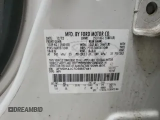 2013 Ford Edge SEL with VIN 2FMDK4JC7DBB57441, listed as a Copart auction lot 52644555 with 153,548 mi miles and Clean Title. Bid and sale history available at carsss.com. Image 13.