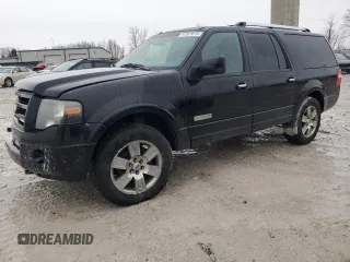 2007 Ford Expedition EL Limited with VIN 1FMFK20537LA02132, listed as a Copart auction lot 47261015 with 174,407 mi miles and Clean Title. Bid and sale history available at carsss.com. Image 1.