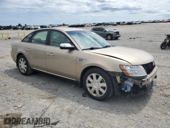 2008 Ford Taurus Limited with VIN 1FAHP25W18G160498, listed as a Copart auction lot 67908594 with 119,305 mi miles and Salvage Title. Bid and sale history available at carsss.com. Image 4.