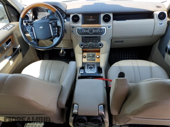 2015 Land Rover LR4 HSE with VIN SALAG2V6XFA744841, listed as a Copart auction lot 61639505 with 77,218 mi miles and Salvage title. Bid and sale history available at DreamBid. Image 8.