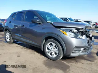 2020 Nissan Kicks S with VIN 3N1CP5BV5LL550531, listed as a IAAI auction lot 41388875 with 23,865 mi miles. Bid and sale history available at carsss.com. Image 1.