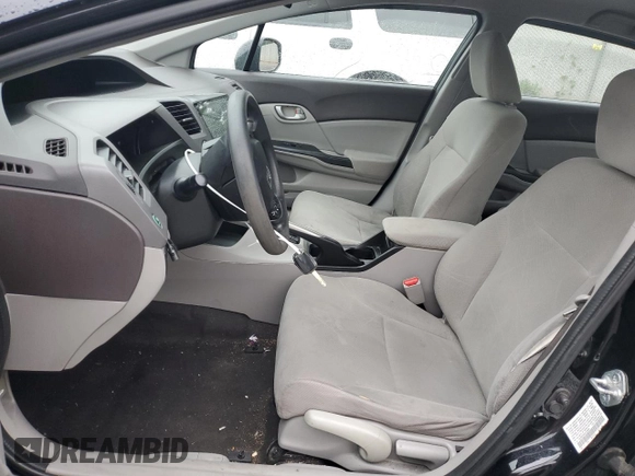 2012 Honda Civic LX z VIN 19XFB2F56CE375020, wystawiony jako Copart lot #61473855 z przebiegiem 172 476 mil mil oraz Szkoda całkowita • Salvage title. Historia ofert i sprzedaży dostępna na DreamBid. Obrazek 7.