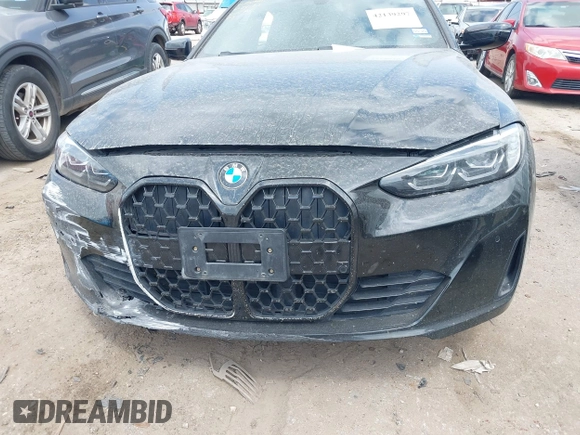 2023 BMW 4 Series 430i with VIN WBA63AV03PFN97570, listed as a IAAI auction lot 42139297 with 43,001 mi miles and . Bid and sale history available at DreamBid. Image 13.
