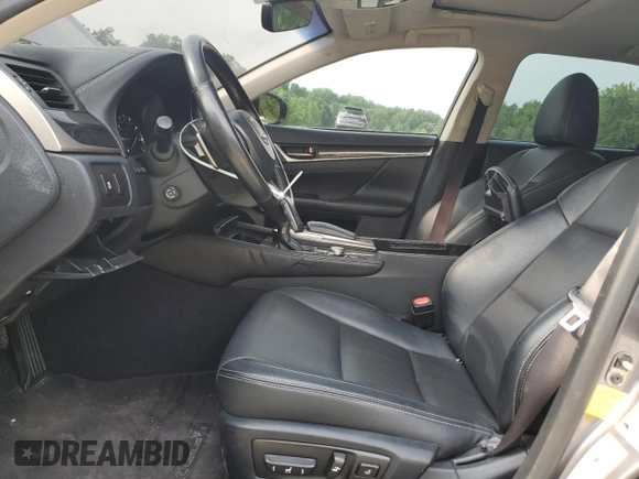 2016 Lexus GS 200t with VIN JTHBA1BL6GA000803, listed as a Copart auction lot 60727795 with 93,410 mi miles and Salvage title. Bid and sale history available at DreamBid. Image 7.