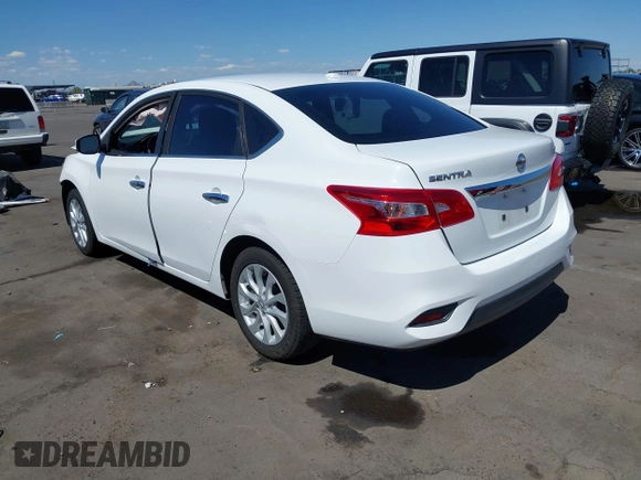 2019 Nissan Sentra S with VIN 3N1AB7AP8KY323629, listed as a IAAI auction lot 42207129 with 77,265 mi miles and . Bid and sale history available at DreamBid. Image 3.
