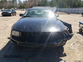 2005 Ford Mustang Deluxe with VIN 1ZVFT80N555244925, listed as a Copart auction lot 49692365 with 0 mi miles and Clean Title. Bid and sale history available at carsss.com. Image 5.