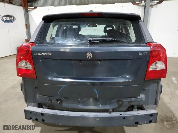 2008 Dodge Caliber SXT with VIN 1B3HB48B08D544854, listed as a Copart auction lot 48518375 with 258,964 mi miles and Salvage Title. Bid and sale history available at carsss.com. Image 6.