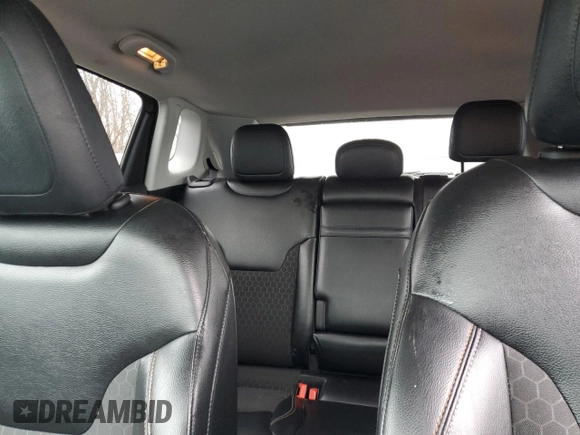 2018 Jeep Compass Latitude with VIN 3C4NJDBB6JT147355, listed as a Copart auction lot 43694585 with 105,230 mi miles and Salvage Title. Bid and sale history available at carsss.com. Image 10.