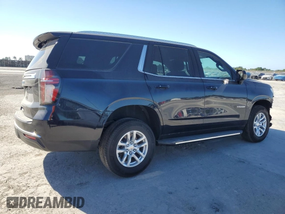 2024 Chevrolet Tahoe LS with VIN 1GNSCMKD3RR213273, listed as a Copart auction lot 82114044 with 1,588 mi miles and Salvage title. Bid and sale history available at DreamBid. Image 3.
