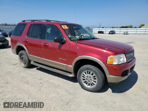 2004 Ford Explorer Eddie Bauer with VIN 1FMZU74E24ZA97712, listed as a Copart auction lot 70296244 with Not provided miles and Salvage title. Bid and sale history available at DreamBid. Image 4.