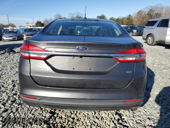 2017 Ford Fusion SE с VIN 3FA6P0H7XHR237703, выставлен на аукционе Copart как лот 43953005 с пробегом 151 225 миль миль и Списание • Salvage title. История ставок и продаж доступна на DreamBid. Изображение 6.