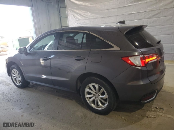 2017 Acura RDX with VIN 5J8TB4H39HL020918, listed as a Copart auction lot 52717695 with 107,124 mi miles and Clean Title. Bid and sale history available at carsss.com. Image 2.