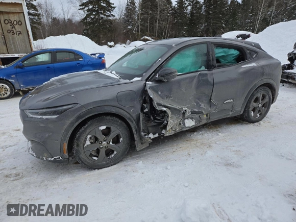 2023 Ford Mustang Mach-E Select with VIN 3FMTK1SS9PMA43475, listed as a Copart auction lot 45752015 with Not Provided miles and Salvage Title. Bid and sale history available at DreamBid. Image 1.