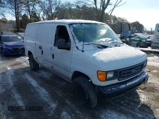 2006 Ford Econoline Cargo with VIN 1FTNE24WX6HB18195, listed as a IAAI auction lot 41365791 with 127,759 mi miles and . Bid and sale history available at DreamBid. Image 1.