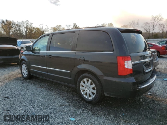 2015 Chrysler Town & Country Touring with VIN 2C4RC1BG0FR610896, listed as a Copart auction lot 50349825 with 92,584 mi miles and Salvage Title. Bid and sale history available at carsss.com. Image 2.