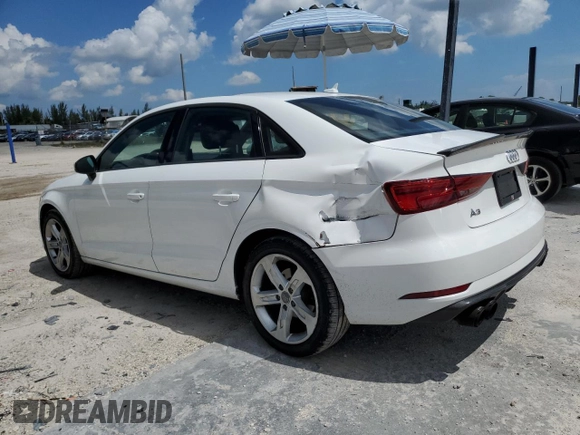 2017 Audi A3 Sedan Premium with VIN WAUAUGFF9H1040917, listed as a Copart auction lot 68438113 with 77,314 mi miles. Bid and sale history available at carsss.com. Image 2.