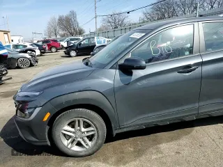 2022 Hyundai Kona SE with VIN KM8K2CAB5NU795868, listed as a Copart auction lot 48125285 with 47,840 mi miles and Salvage Title. Bid and sale history available at carsss.com. Image 12.