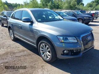 2016 Audi Q5 Premium Plus with VIN WA1L2AFP5GA140352, listed as a IAAI auction lot 42605558 with 106,185 mi miles and . Bid and sale history available at DreamBid. Image 1.