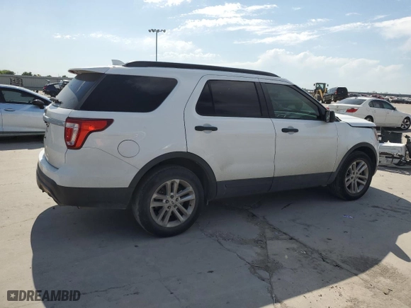 2017 Ford Explorer with VIN 1FM5K7B8XHGA78649, listed as a Copart auction lot 53111705 with 180,058 mi miles and Salvage Title. Bid and sale history available at carsss.com. Image 3.