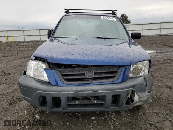 1999 Honda CR-V LX with VIN JHLRD1841XC006104, listed as a Copart auction lot 79932644 with 170,940 mi miles and Salvage Title. Bid and sale history available at carsss.com. Image 5.