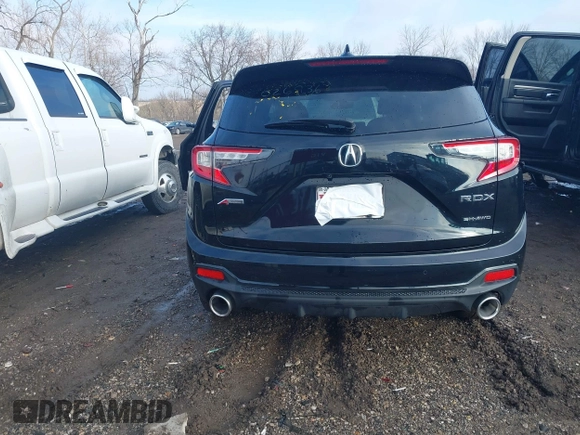 2019 Acura RDX w/A-Spec Pkg with VIN 5J8TC2H64KL026936, listed as a IAAI auction lot 41662864 with 27,579 mi miles. Bid and sale history available at carsss.com. Image 16.