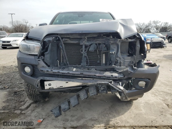 2021 Toyota Tacoma 2WD SR5 with VIN 5TFAZ5CNXMX097509, listed as a Copart auction lot 45132385 with 81,598 mi miles and Salvage Title. Bid and sale history available at carsss.com. Image 5.