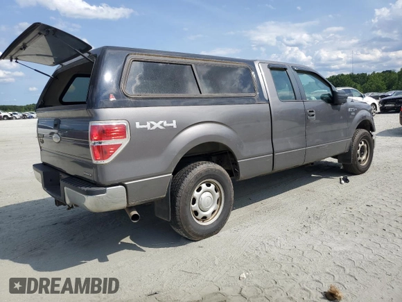 2011 Ford F-150 XL with VIN 1FTFX1EFXBFC84360, listed as a Copart auction lot 61750695 with Not provided miles and Salvage title. Bid and sale history available at DreamBid. Image 3.