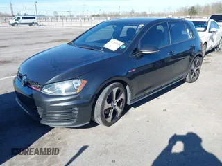 2016 Volkswagen Golf GTI SE with VIN 3VW5T7AUXGM038945, listed as a IAAI auction lot 41752353 with 125,253 mi miles. Bid and sale history available at carsss.com. Image 17.