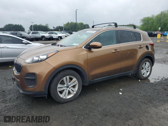2017 Kia Sportage LX with VIN KNDPM3AC3H7033462, listed as a Copart auction lot 56367445 with 112,419 mi miles and Clean Title. Bid and sale history available at DreamBid. Image 1.