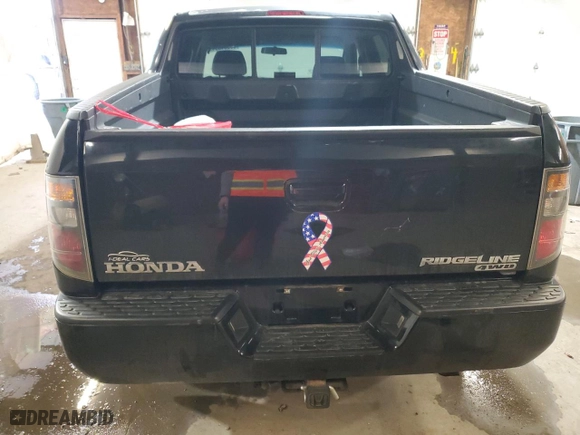 2008 Honda Ridgeline RTX with VIN 2HJYK16328H507831, listed as a Copart auction lot 80564554 with 167,825 mi miles and Salvage Title. Bid and sale history available at carsss.com. Image 6.