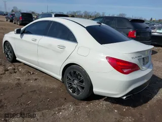 2015 Mercedes-Benz CLA-Class CLA 250 with VIN WDDSJ4EB2FN190179, listed as a IAAI auction lot 41780762 with 138,923 mi miles. Bid and sale history available at carsss.com. Image 3.