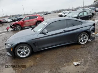 2020 BMW 4 Series 430i xDrive with VIN WBA4W5C0XLFH25616, listed as a Copart auction lot 86268804 with 41,403 mi miles and Salvage title. Bid and sale history available at DreamBid. Image 1.