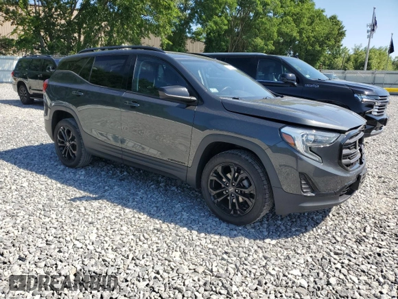 2020 GMC Terrain SLE z VIN 3GKALTEV9LL158611, wystawiony jako Copart lot #61781805 z przebiegiem 77 113 mil mil oraz Szkoda całkowita • Salvage title. Historia ofert i sprzedaży dostępna na DreamBid. Obrazek 4.