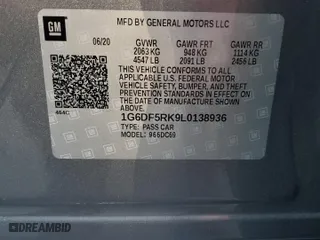 2020 Cadillac CT4 Premium Luxury with VIN 1G6DF5RK9L0138936, listed as a Copart auction lot 73134854 with 12,668 mi miles and Salvage Title. Bid and sale history available at carsss.com. Image 12.